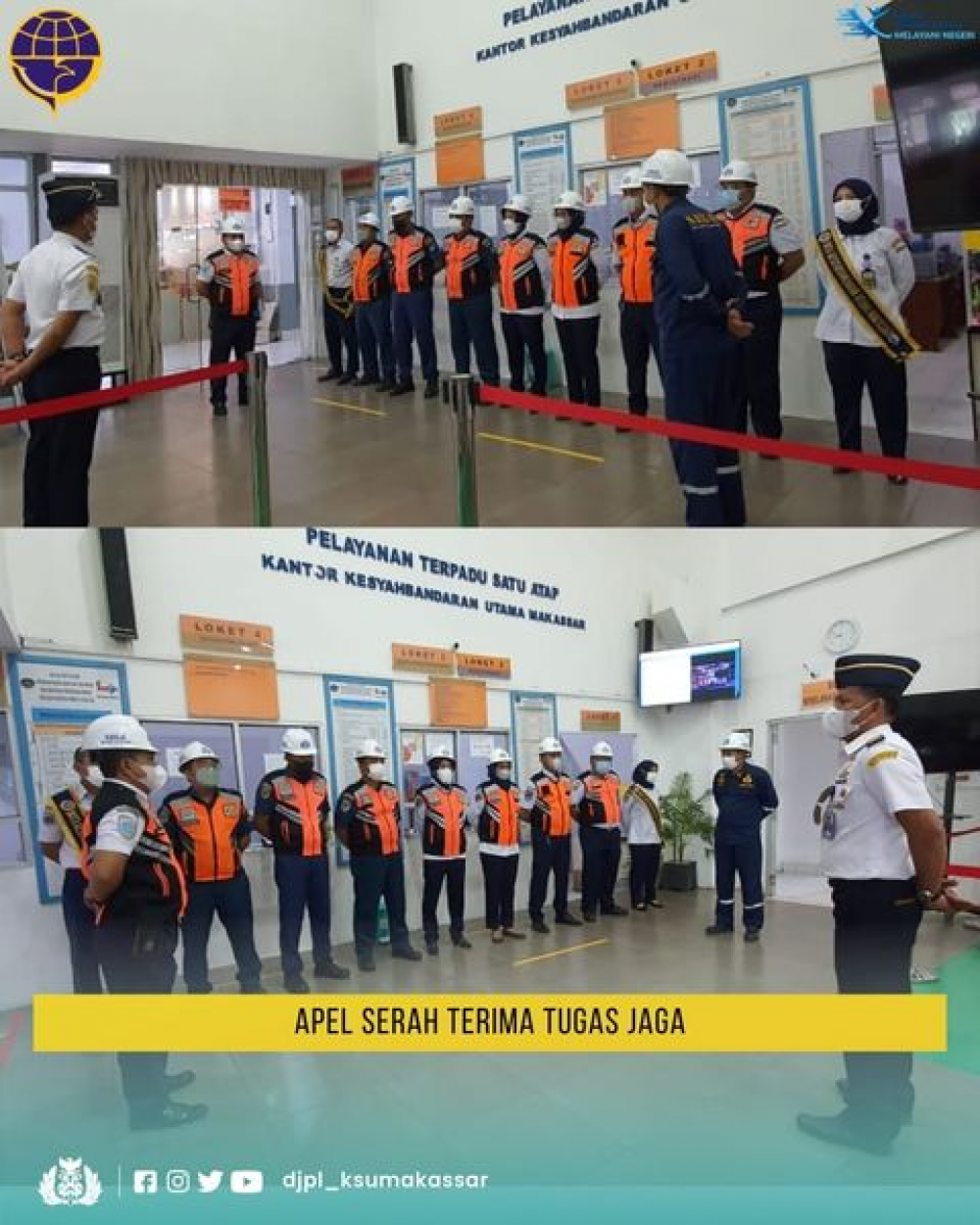 Apel Serah Terima Tugas Jaga