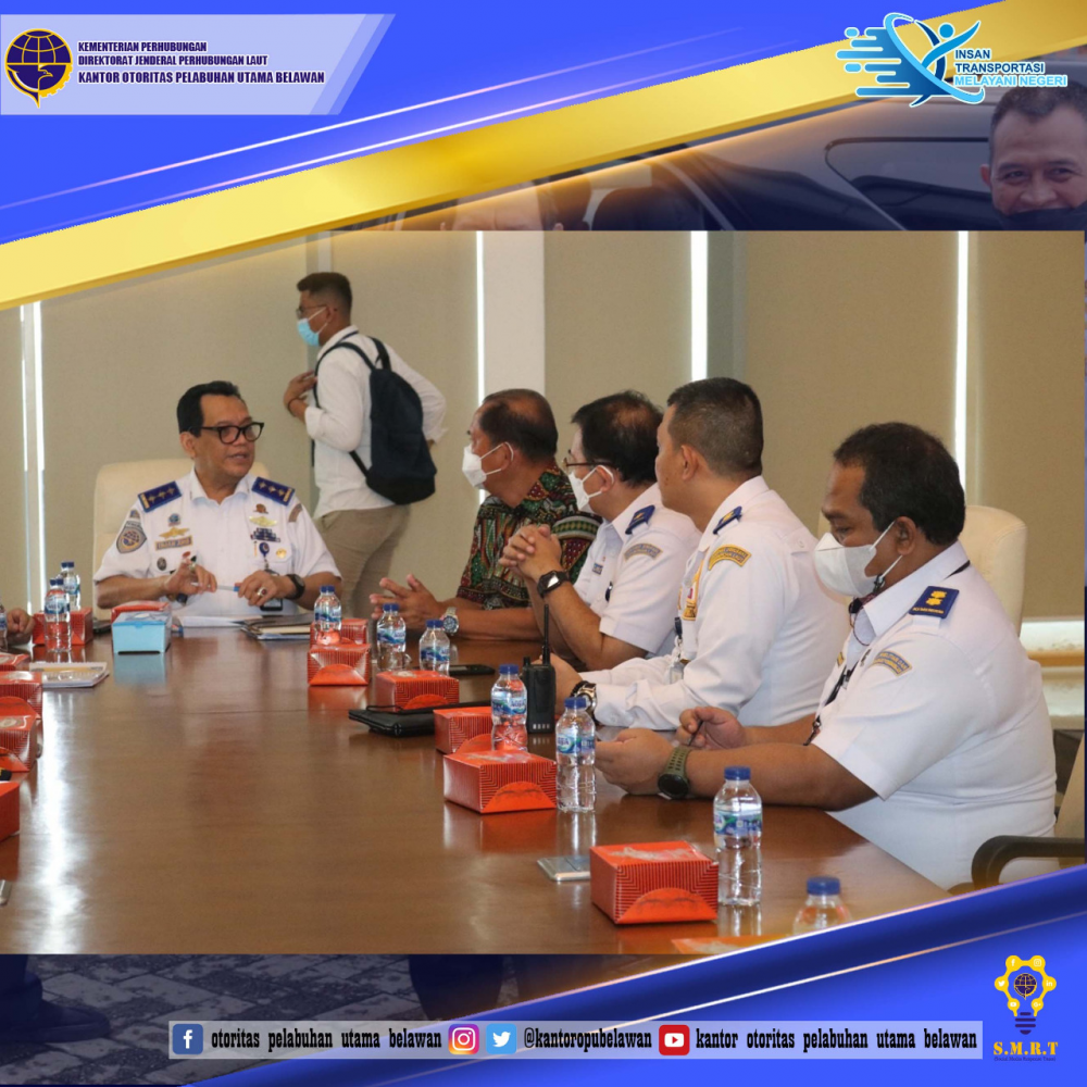 “KUNJUNGAN KEPALA BADAN PENELITIAN DAN PENGEMBANGAN KEMENTERIAN PERHUBUNGAN”