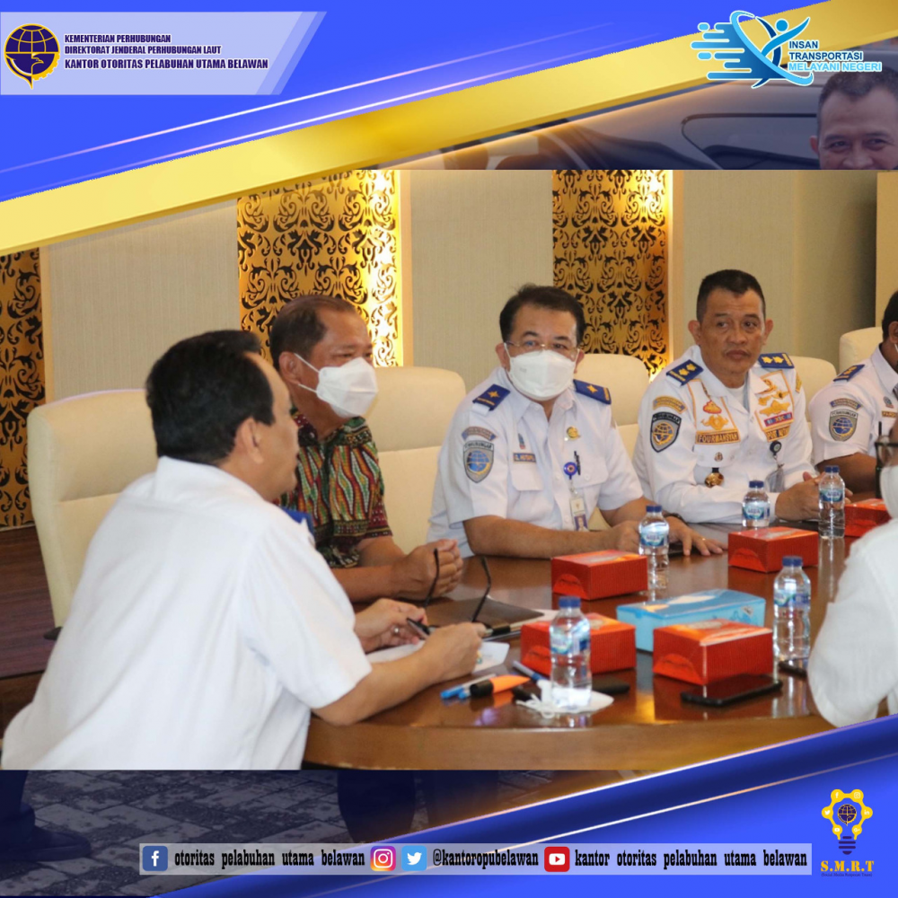 “KUNJUNGAN KEPALA BADAN PENELITIAN DAN PENGEMBANGAN KEMENTERIAN PERHUBUNGAN”