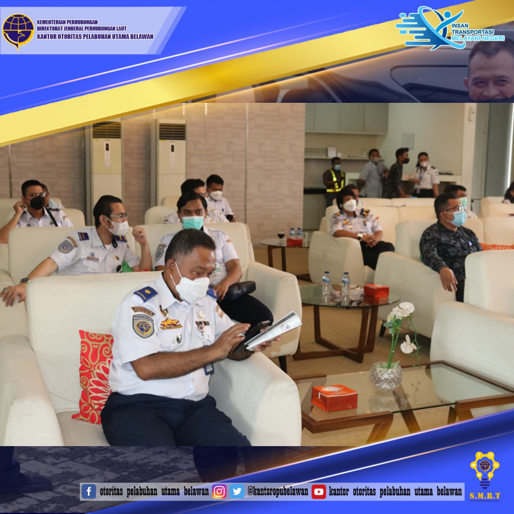 “KUNJUNGAN KEPALA BADAN PENELITIAN DAN PENGEMBANGAN KEMENTERIAN PERHUBUNGAN”