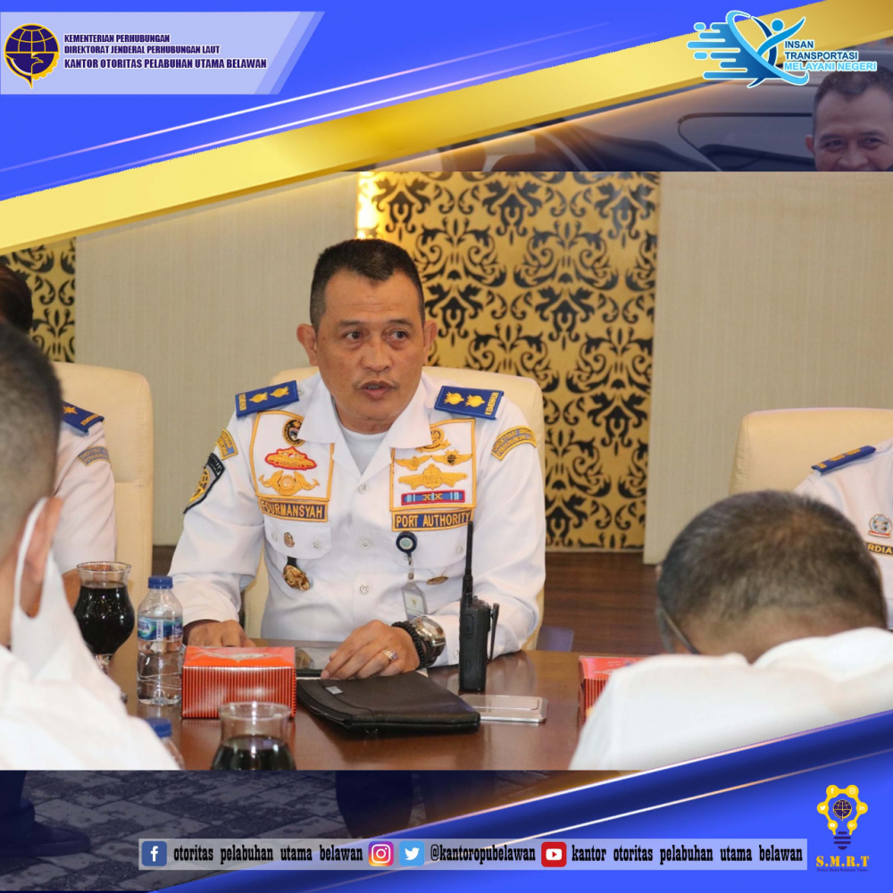 “KUNJUNGAN KEPALA BADAN PENELITIAN DAN PENGEMBANGAN KEMENTERIAN PERHUBUNGAN”
