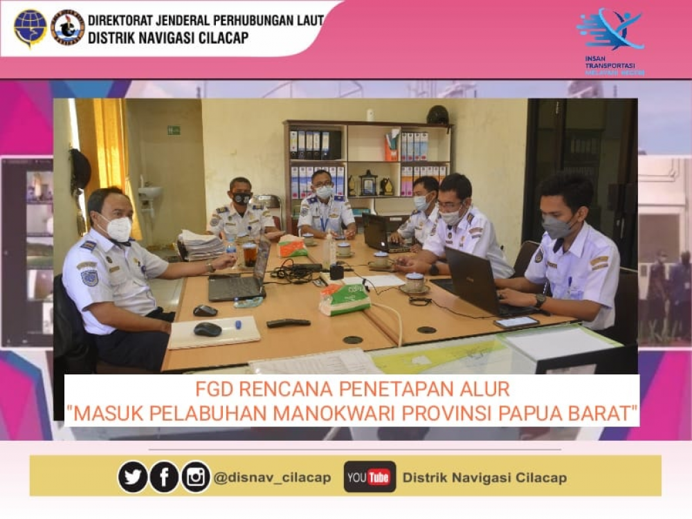 FGD Rencana Penetapan Alur Pelayaran Masuk Pelabuhan Manokwari Provinsi Papua Barat