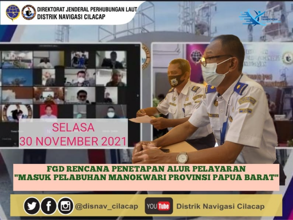 FGD Rencana Penetapan Alur Pelayaran Masuk Pelabuhan Manokwari Provinsi Papua Barat