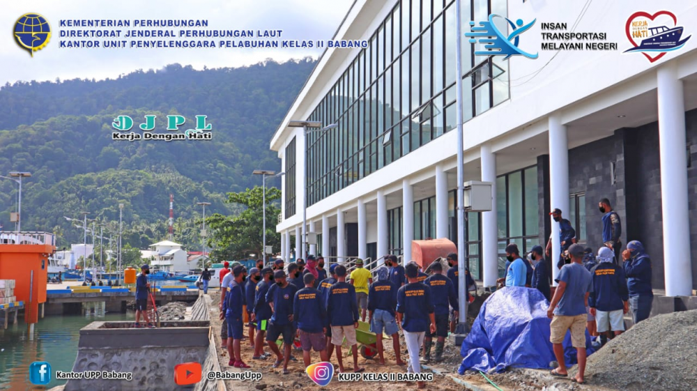 KANTOR UPP KELAS II BABANG GELAR KEGIATAN PADAT KARYA