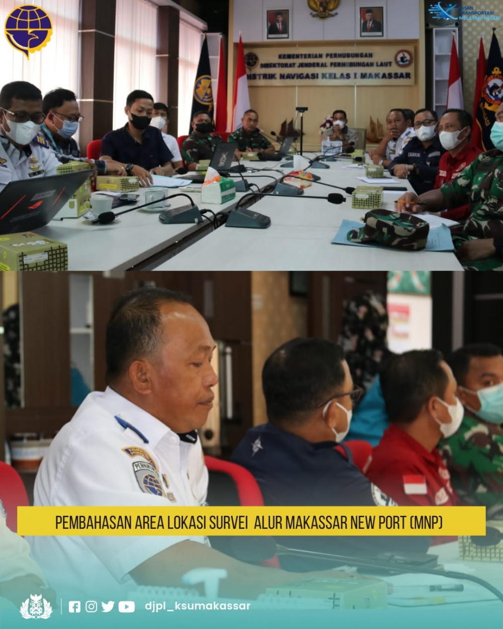 Pembahasan Area Lokasi Survei Alur Makassar New Port (MNP)