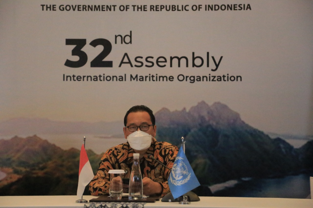 SIDANG MAJELIS IMO KE-32 RESMI DIMULAI, INDONESIA PERSIAPKAN DIRI DALAM PENCALONAN SEBAGAI ANGGOTA DEWAN IMO KATEGORI C PERIODE 2022-2023