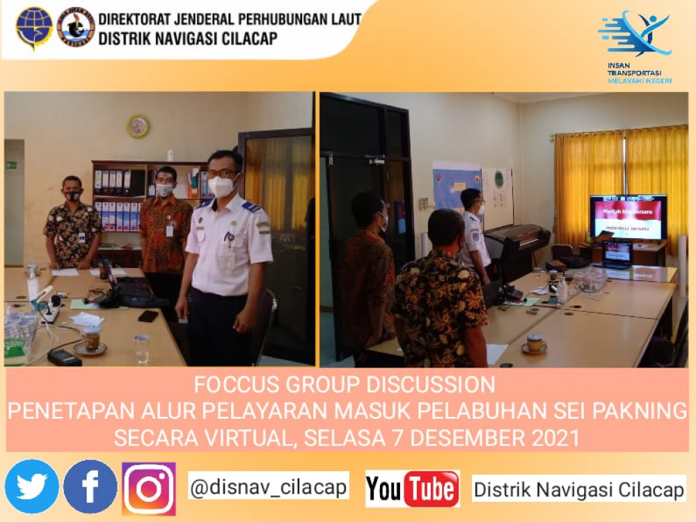FGD Rencana Penetapan Alur Pelayaran Masuk Pelabuhan Sei Pakning
