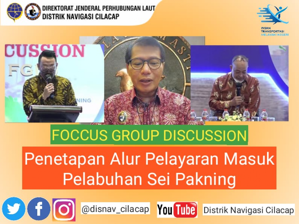 FGD Rencana Penetapan Alur Pelayaran Masuk Pelabuhan Sei Pakning