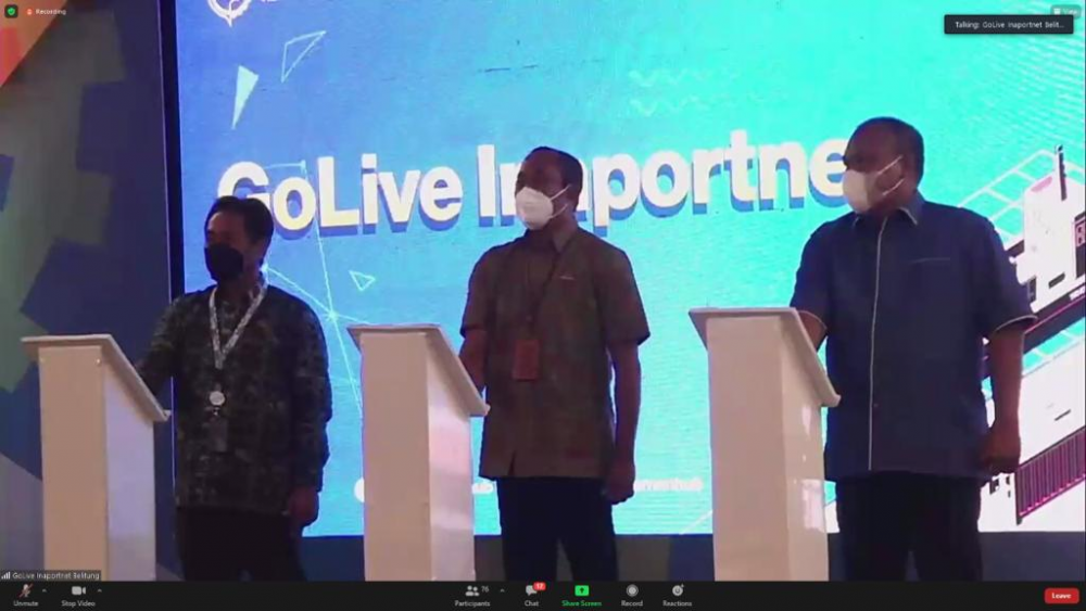 PENINGKATAN PELAYANAN PUBLIK,  SAAT INI 77 PELABUHAN SUDAH MENERAPKAN INAPORTNET