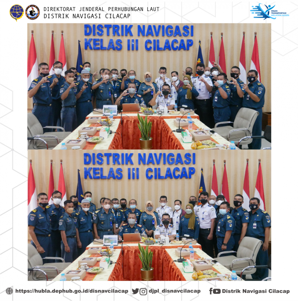Kunjungan Studi Banding Tim Distrik Navigasi Tanjung Pinang ke Disnav Cilacap