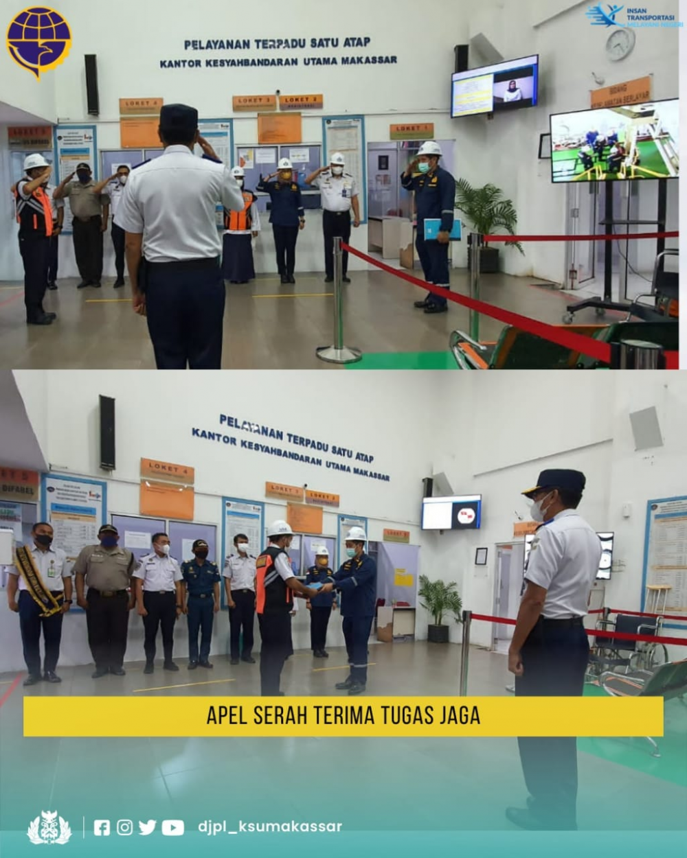 Apel Serah Terima Tugas Jaga