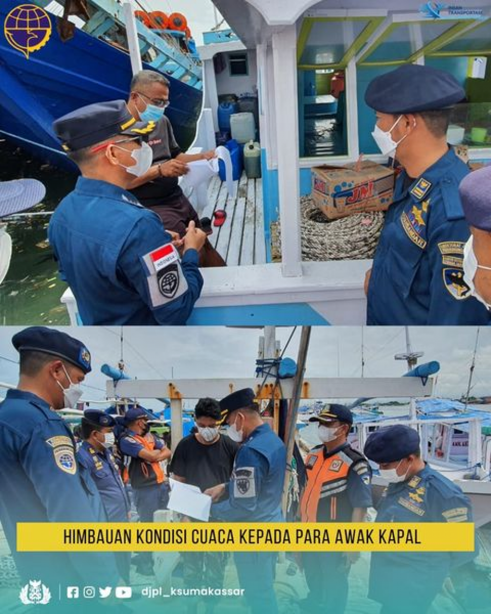 Himbauan Kondisi Cuaca Kepada Para Awak Kapal