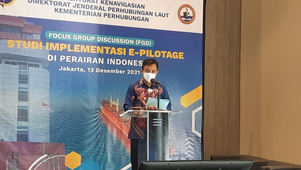 DORONG INOVASI KENAVIGASIAN BERTARAF INTERNASIONAL, KEMENHUB GELAR FGD STUDI E-PILOTAGE DI PERAIRAN INDONESIA