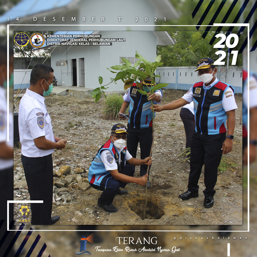 Monitoring Kesiapan Sarana & Prasarana Di WIlayah Kerja Distrik Navigasi Kelas I Belawan Dalam Rangka Angkutan Natal 2021 dan Tahun Baru 2022