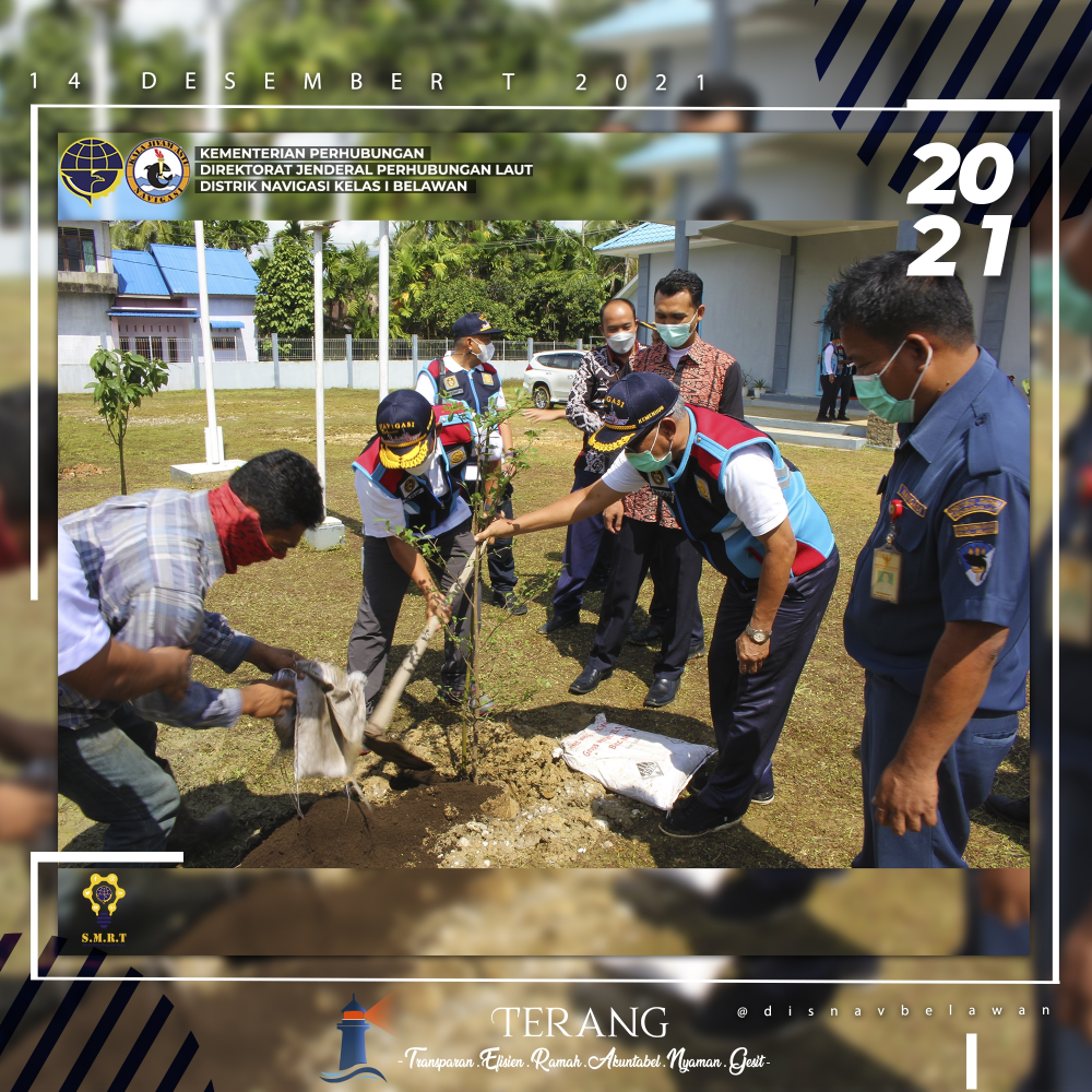 Monitoring Kesiapan Sarana & Prasarana Di WIlayah Kerja Distrik Navigasi Kelas I Belawan Dalam Rangka Angkutan Natal 2021 dan Tahun Baru 2022