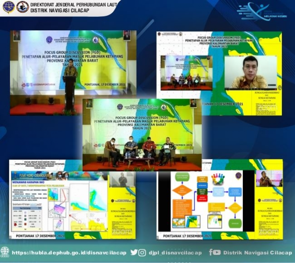 FGD Rencana Penetapan Alur Pelayaran Masuk Pelabuhan Ketapang Provinsi Kalimantan Barat
