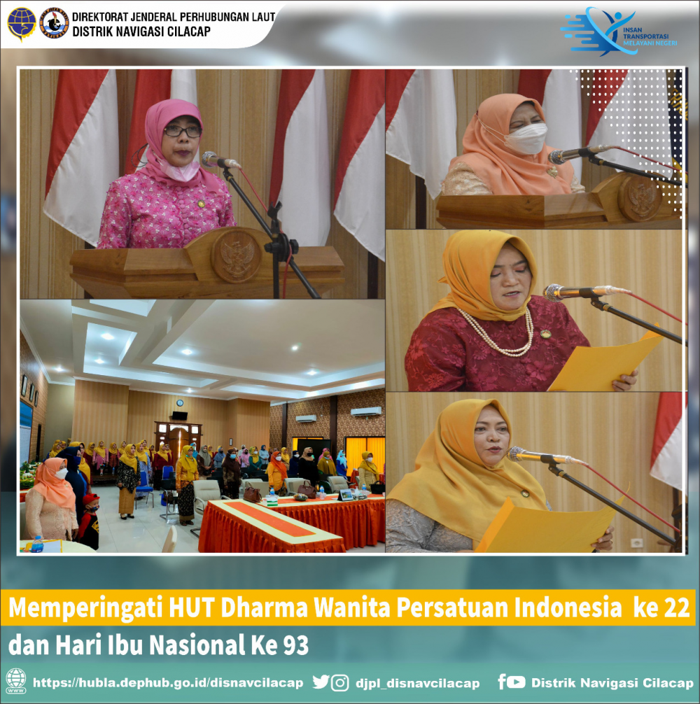 KEMERIAHAN HUT DWP DISNAV CILACAP KE-22
