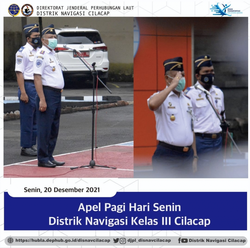 Apel Pagi Rutin Distrik Navigasi Kelas III Cilacap