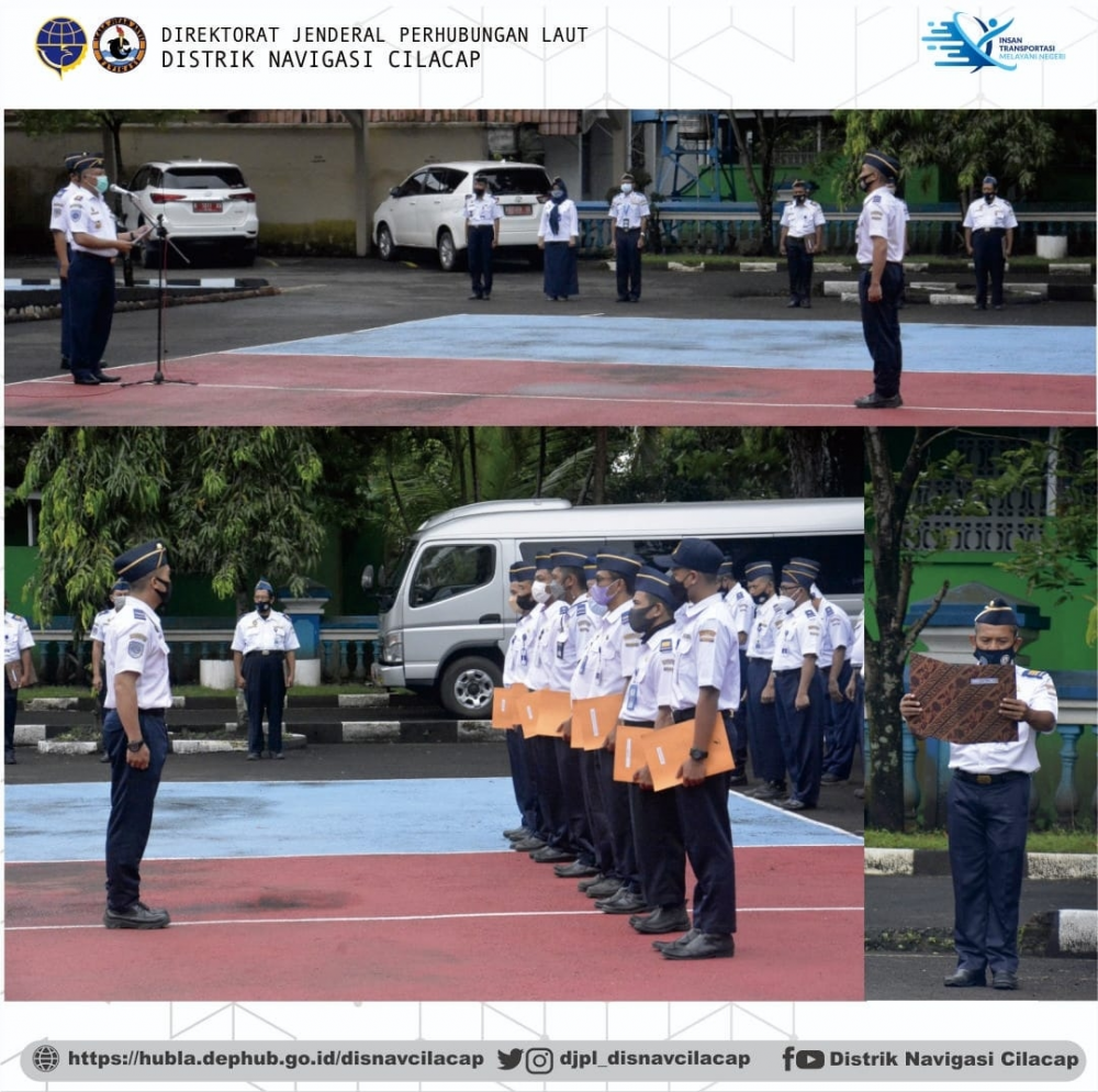 Apel Pagi Rutin Distrik Navigasi Kelas III Cilacap