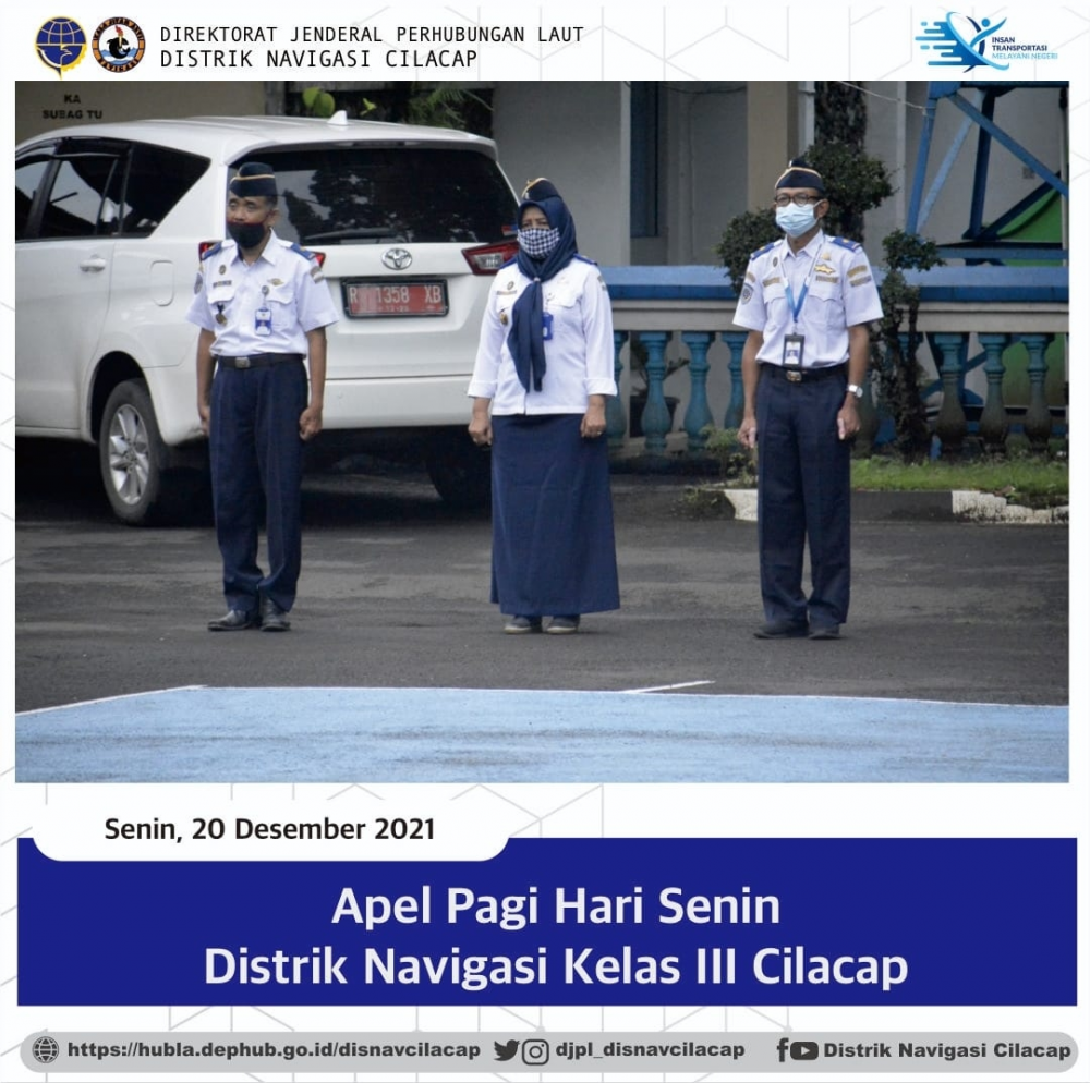 Apel Pagi Rutin Distrik Navigasi Kelas III Cilacap