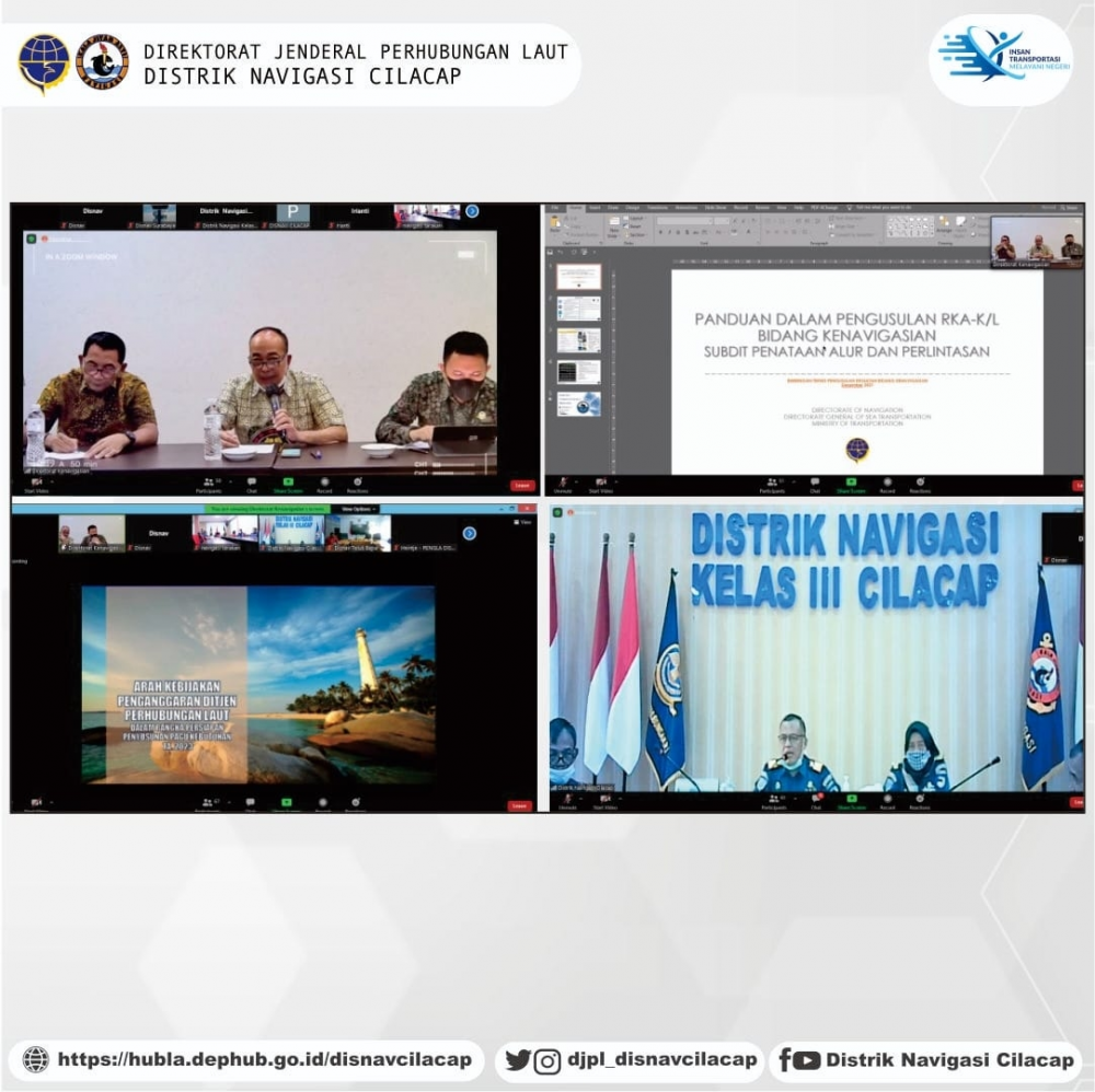 Kegiatan Konsinyering Penyusunan RKM Penetapan Alur-Pelayaran dan Pengajuan Rencana Anggaran Survei Mandiri