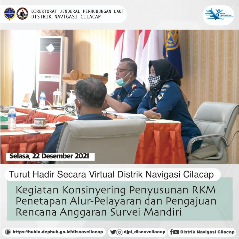 Kegiatan Konsinyering Penyusunan RKM Penetapan Alur-Pelayaran dan Pengajuan Rencana Anggaran Survei Mandiri