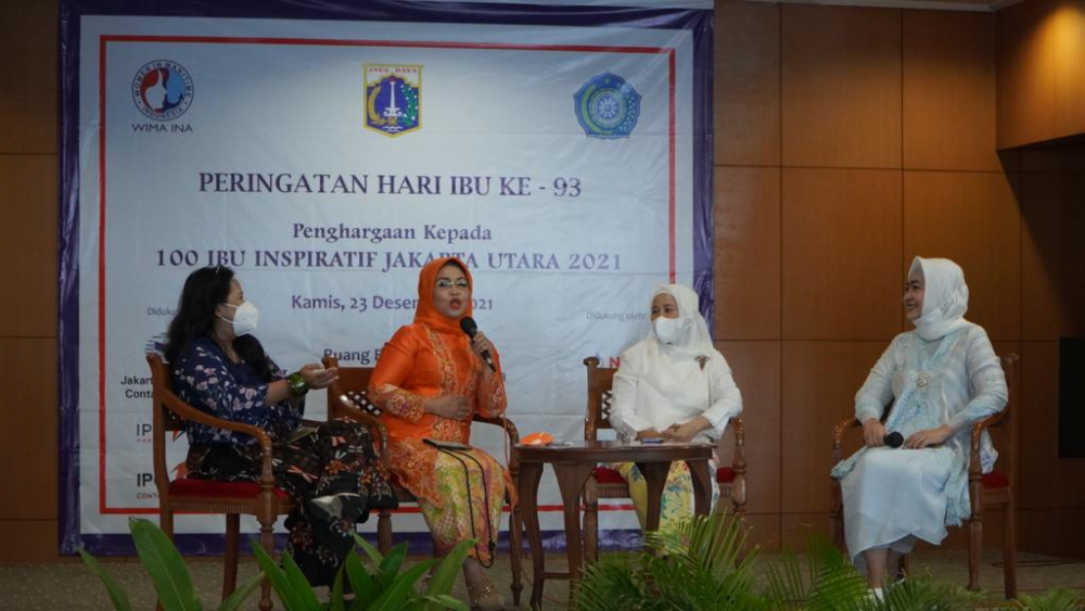 PERINGATI HARI IBU, WIMA INA BERIKAN PENGHARGAAN KEPADA 100 IBU INSPIRATIF DI JAKARTA UTARA
