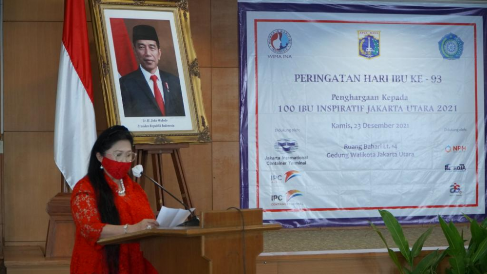 PERINGATI HARI IBU, WIMA INA BERIKAN PENGHARGAAN KEPADA 100 IBU INSPIRATIF DI JAKARTA UTARA
