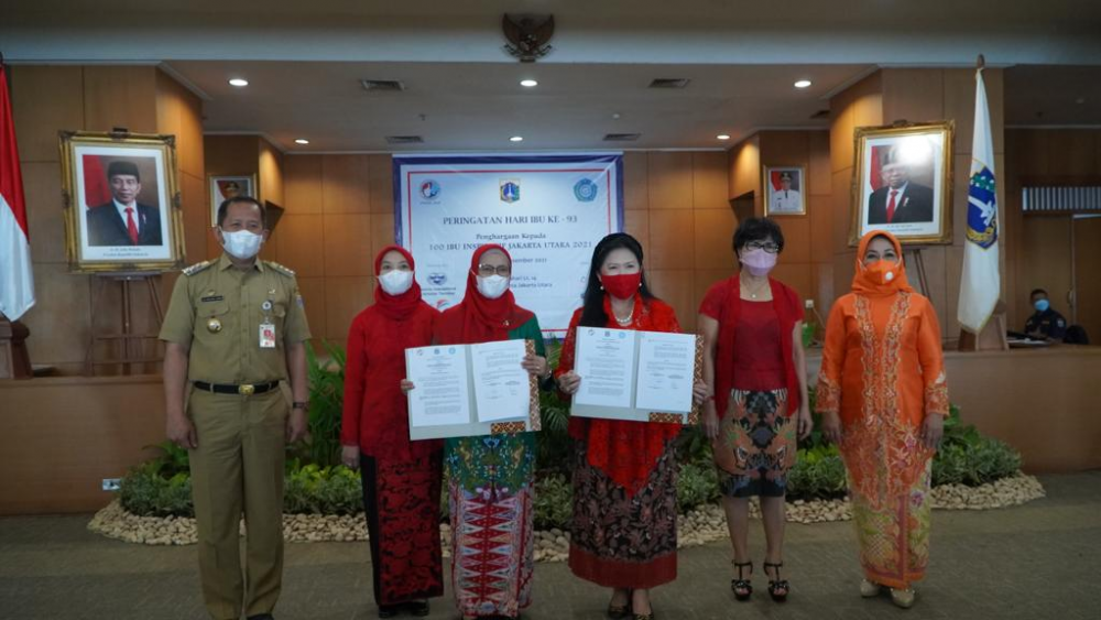 PERINGATI HARI IBU, WIMA INA BERIKAN PENGHARGAAN KEPADA 100 IBU INSPIRATIF DI JAKARTA UTARA