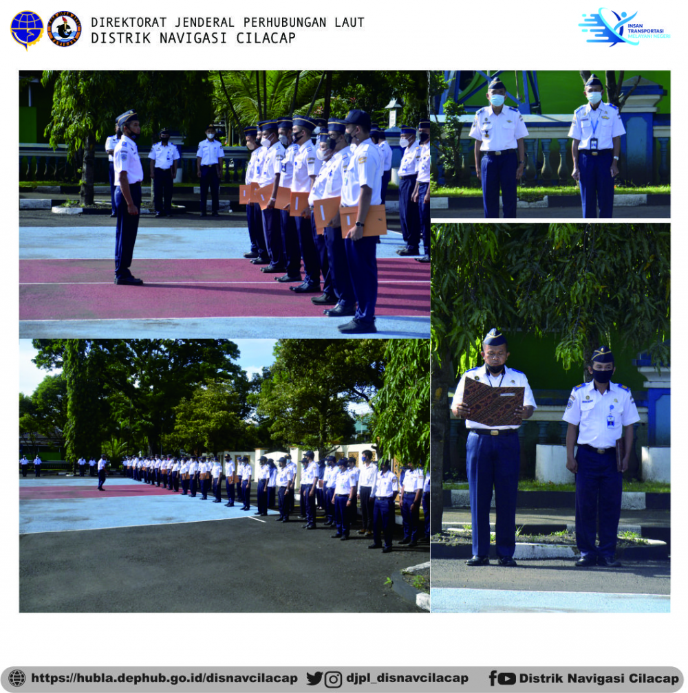 Apel Pagi Rutin Distrik Navigasi Kelas III Cilacap
