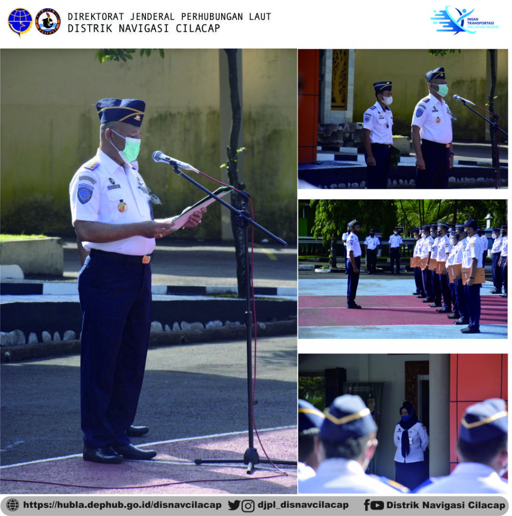 Apel Pagi Rutin Distrik Navigasi Kelas III Cilacap