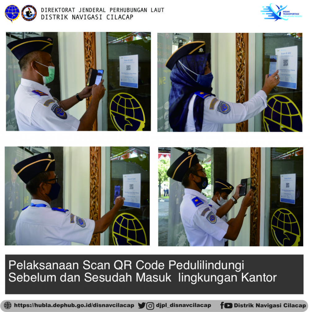 Apel Pagi di Awal Tahun 2022 Distrik Navigasi Kelas III Cilacap.