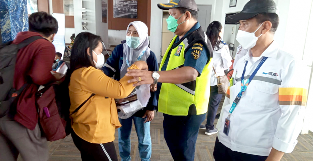 MONITORING ANGKUTAN LAUT NATARU 2021-2022 (H+4) DI TERMINAL PENUMPANG BANDAR DELI BELAWAN