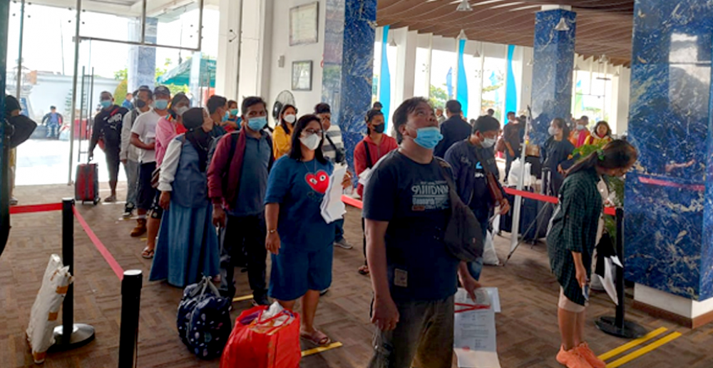 MONITORING ANGKUTAN LAUT NATARU 2021-2022 (H+4) DI TERMINAL PENUMPANG BANDAR DELI BELAWAN