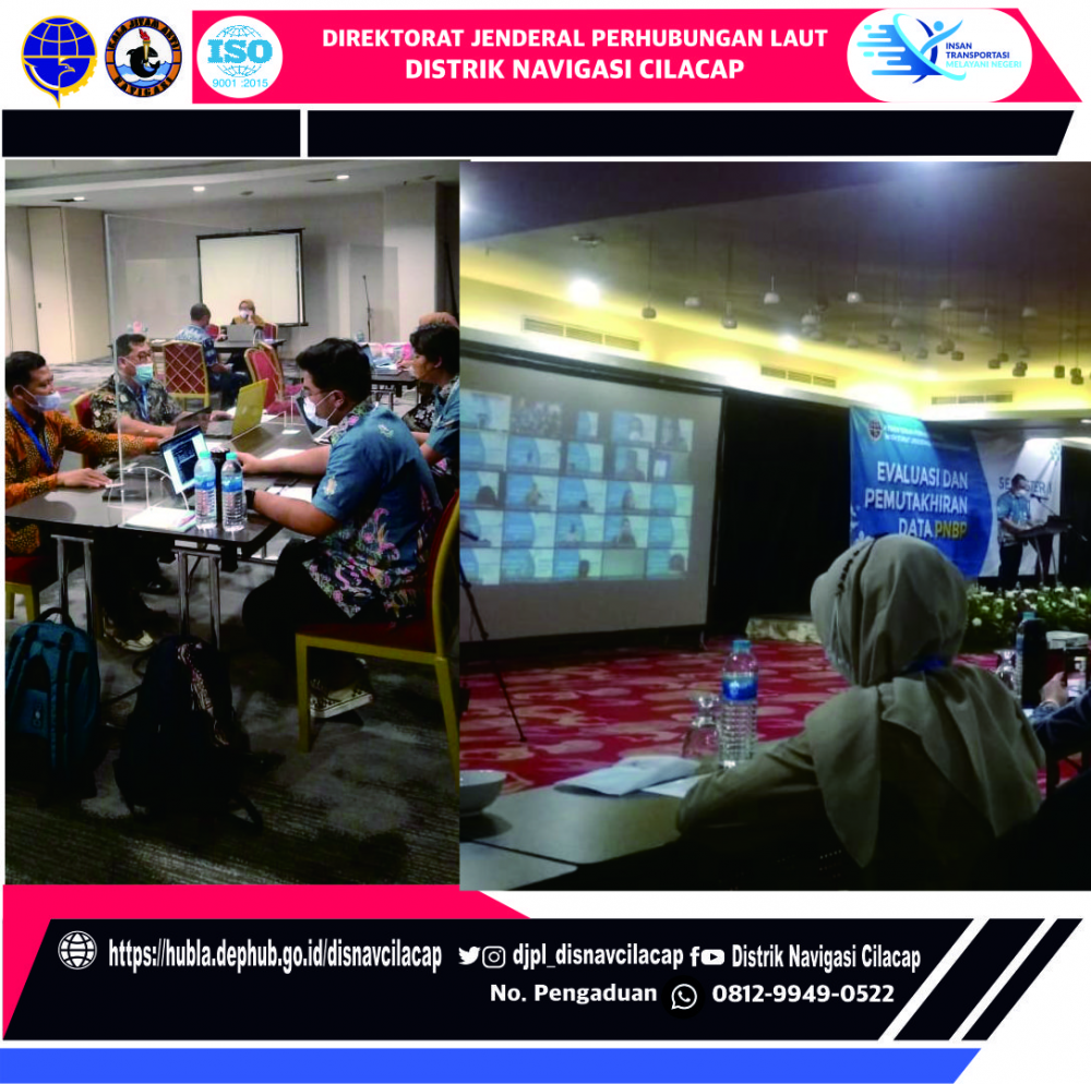 Evaluasi Dan Pemutakhiran Data PNBP Semester II TA 2021 Di Lingkungan Direktorat Jenderal Perhubungan Laut