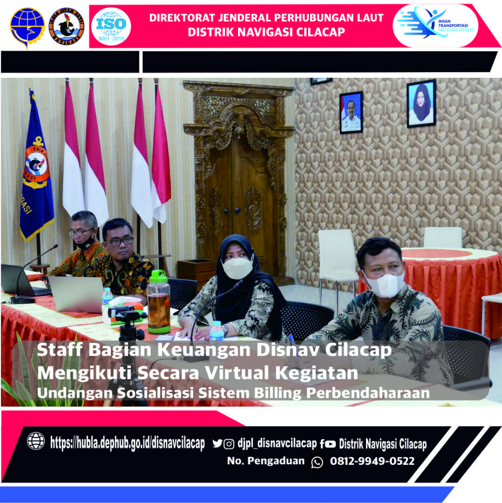 Undangan Sosialisasi Sistem Billing Perbendaharaan  Kantor Pelayanan Perbendaharaan Negara Tipe A2 Cilacap
