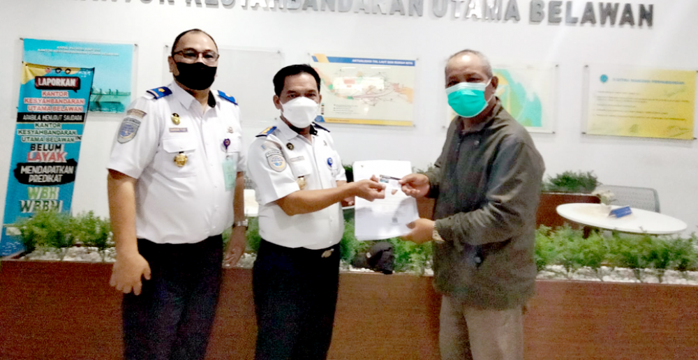 PENYERAHAN SEKALIGUS LAUNCHING KARTU E-PASKECIL KEPADA PEMILIK KAPAL DIBAWAH GT.7