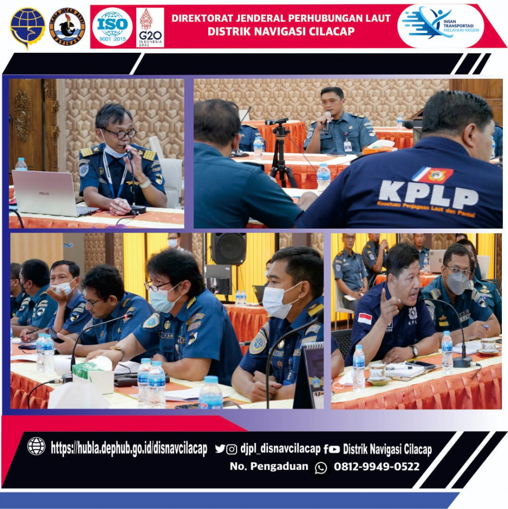 Rapat Pendahuluan Usulan Rencana Revisi KP. 476 Tahun 2015 tentang Alur Pelayaran Pelabuhan Cilacap