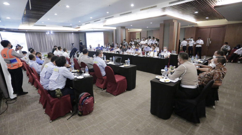 RAPAT EVALUASI KECELAKAAN SIMPANG RAPAK BALIKPAPAN