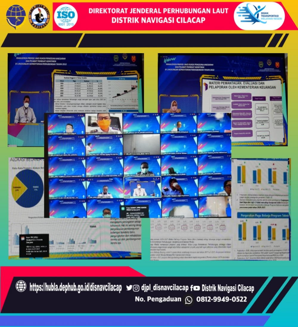 Webinar Hari Kedua Manajemen Proyek Bagi KPA dan PPK, Rabu 26 Januari 2022