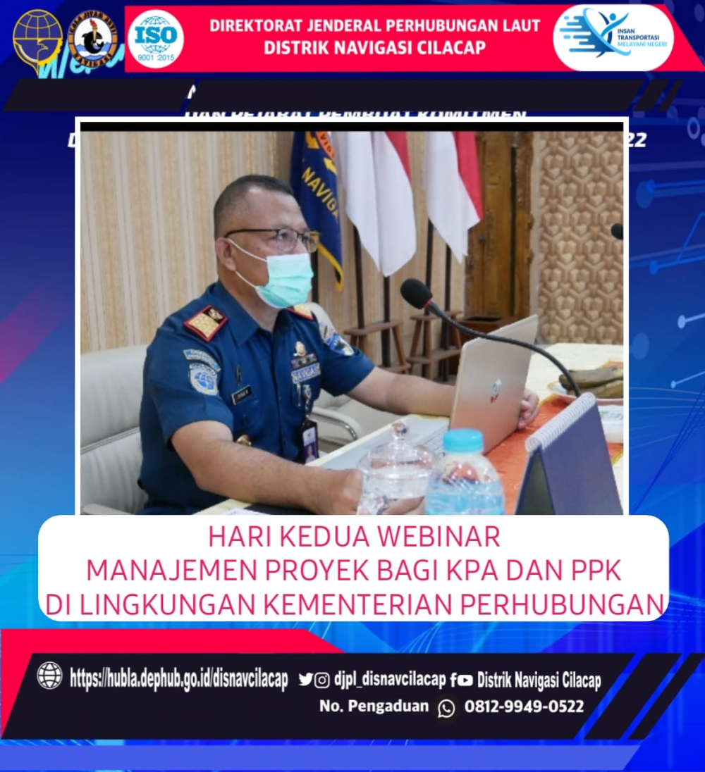 Webinar Hari Kedua Manajemen Proyek Bagi KPA dan PPK, Rabu 26 Januari 2022
