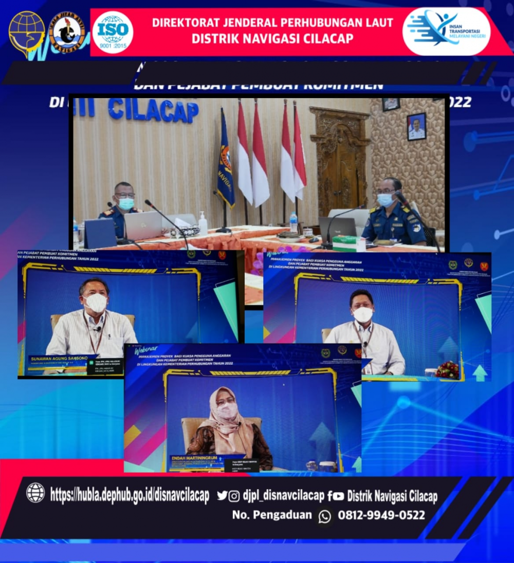 Webinar Hari Kedua Manajemen Proyek Bagi KPA dan PPK, Rabu 26 Januari 2022