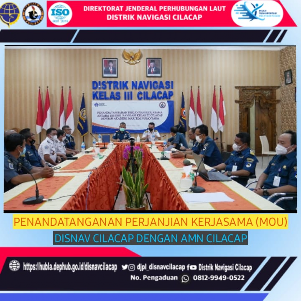 Penandatanganan MOU Di Bidang Pengembangan SDM Kemaritiman