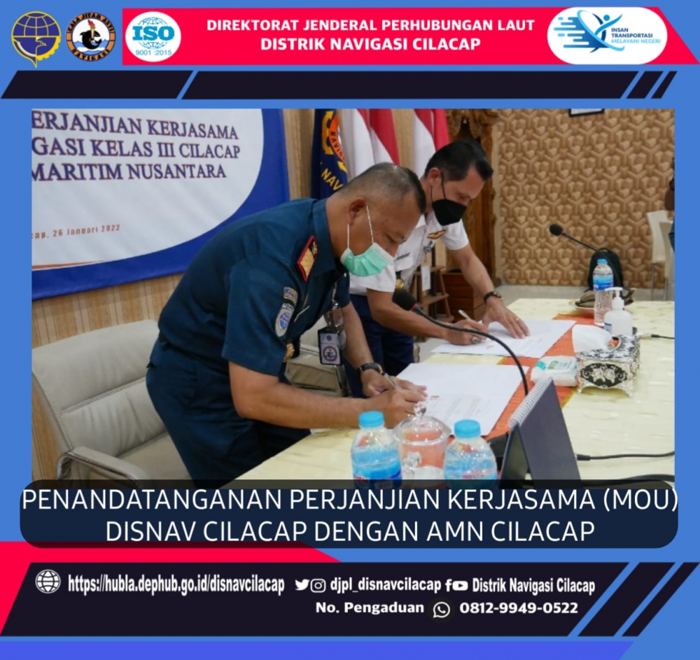 Penandatanganan MOU Di Bidang Pengembangan SDM Kemaritiman