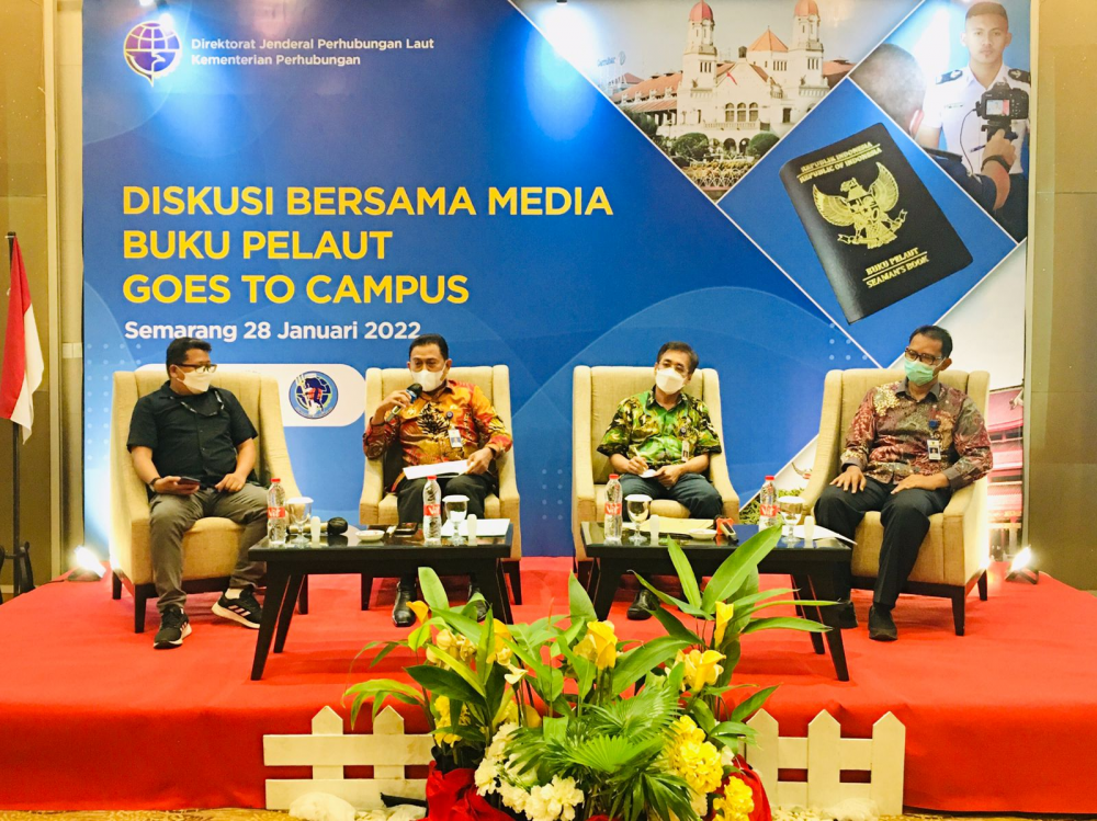 PERMUDAH PEMBUATAN BUKU PELAUT, KEMENHUB JEMPUT BOLA DENGAN PROGRAM "BUKU PELAUT GOES TO CAMPUS"