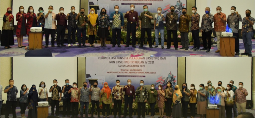 Rekonsiliasi Konsesi Pelabuhan Eksesting Dan Non Eksesting Di Hotel Arya Duta Makassar