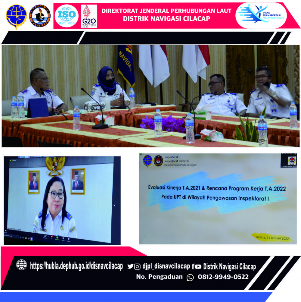 Pembukaan Rapat Evaluasi Pelaksanaan Kinerja Tahun Anggaran 2021 dan Rencana Pelaksanaan Program Kerja Tahun 2022