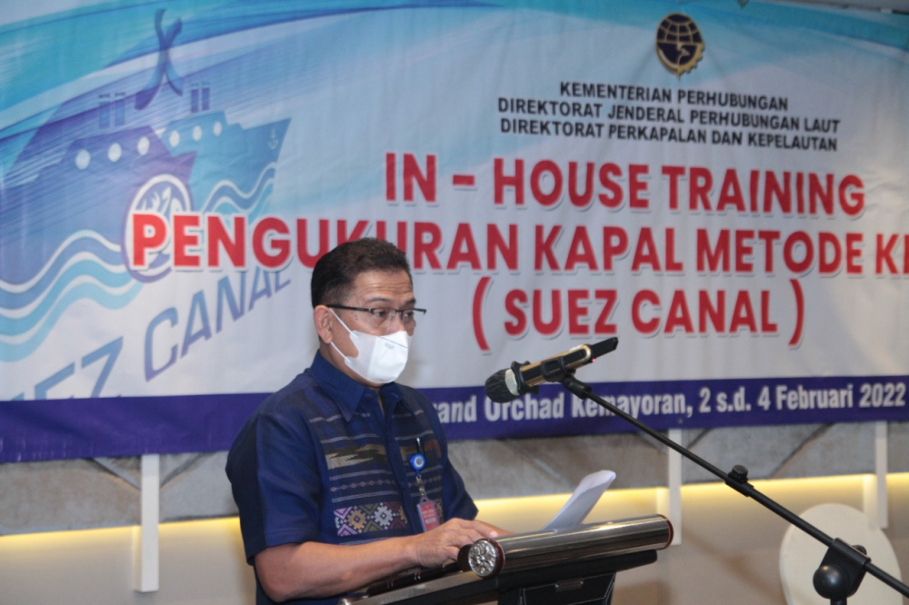 TINGKATKAN KOMPETENSI AHLI UKUR KAPAL METODE KHUSUS, DITJEN HUBLA GELAR INHOUSE TRAINING