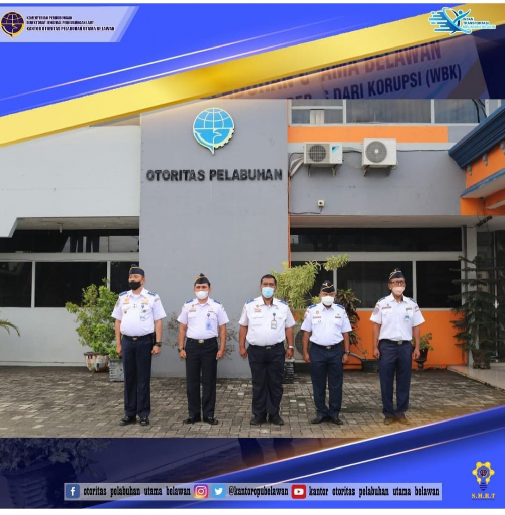 Apel Pagi Kantor Otoritas Pelabuhan Utama Belawan
