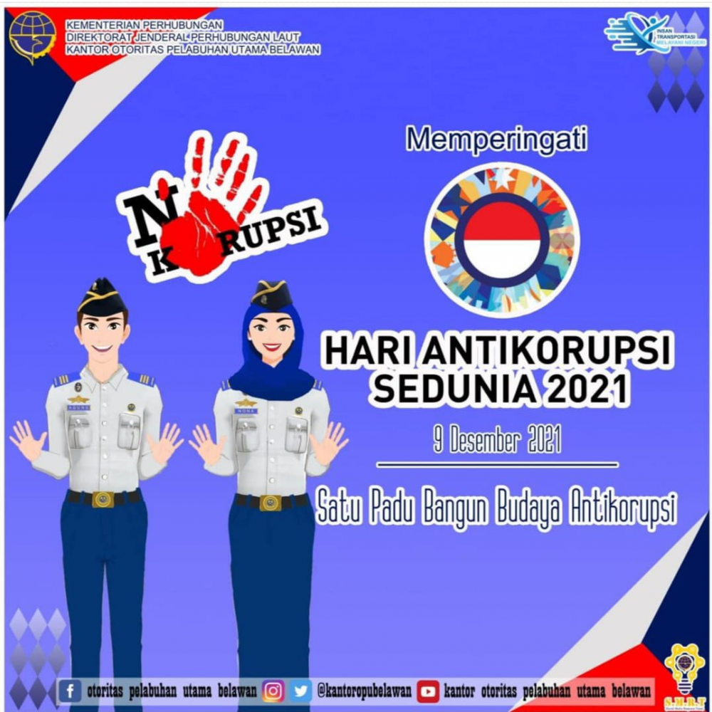 Selamat Hari Anti Korupsi Sedunia (Harkordia)